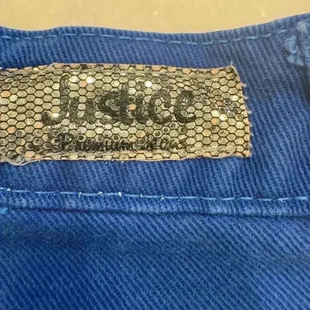 Justice blue shorts 8S & firehouse tank (S) girls 2 piece outfit